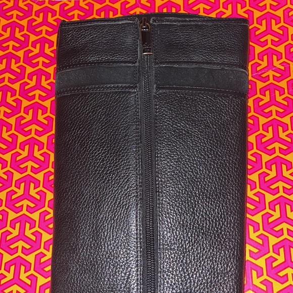 Tory Burch alaina 30mm boot tumbled leather suede - Picture 4 of 11